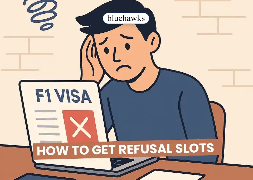F1 Visa Refusal Slots 2025